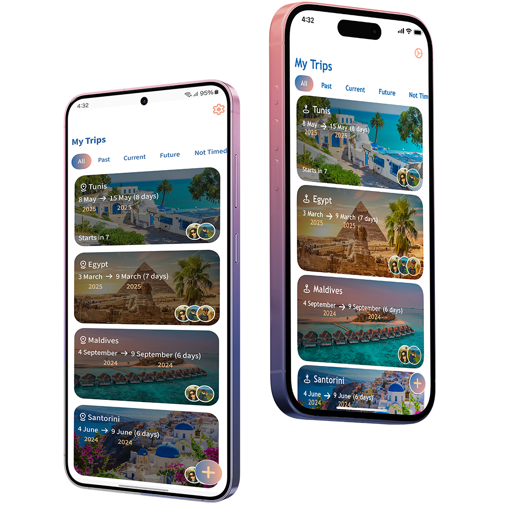 Bon Voyage App Screenshot 1